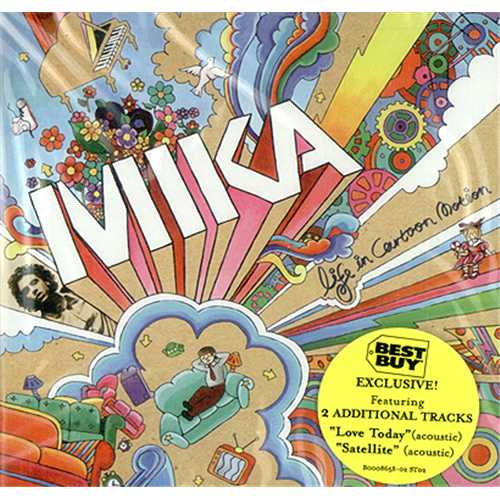 Mikaになります。 Mika Life In Cartoon Motion - Best Buy Edition US CD album